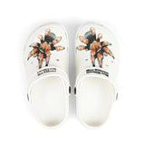 Red Leg Tarantula Kid's EVA Foam Clogs (AOP)